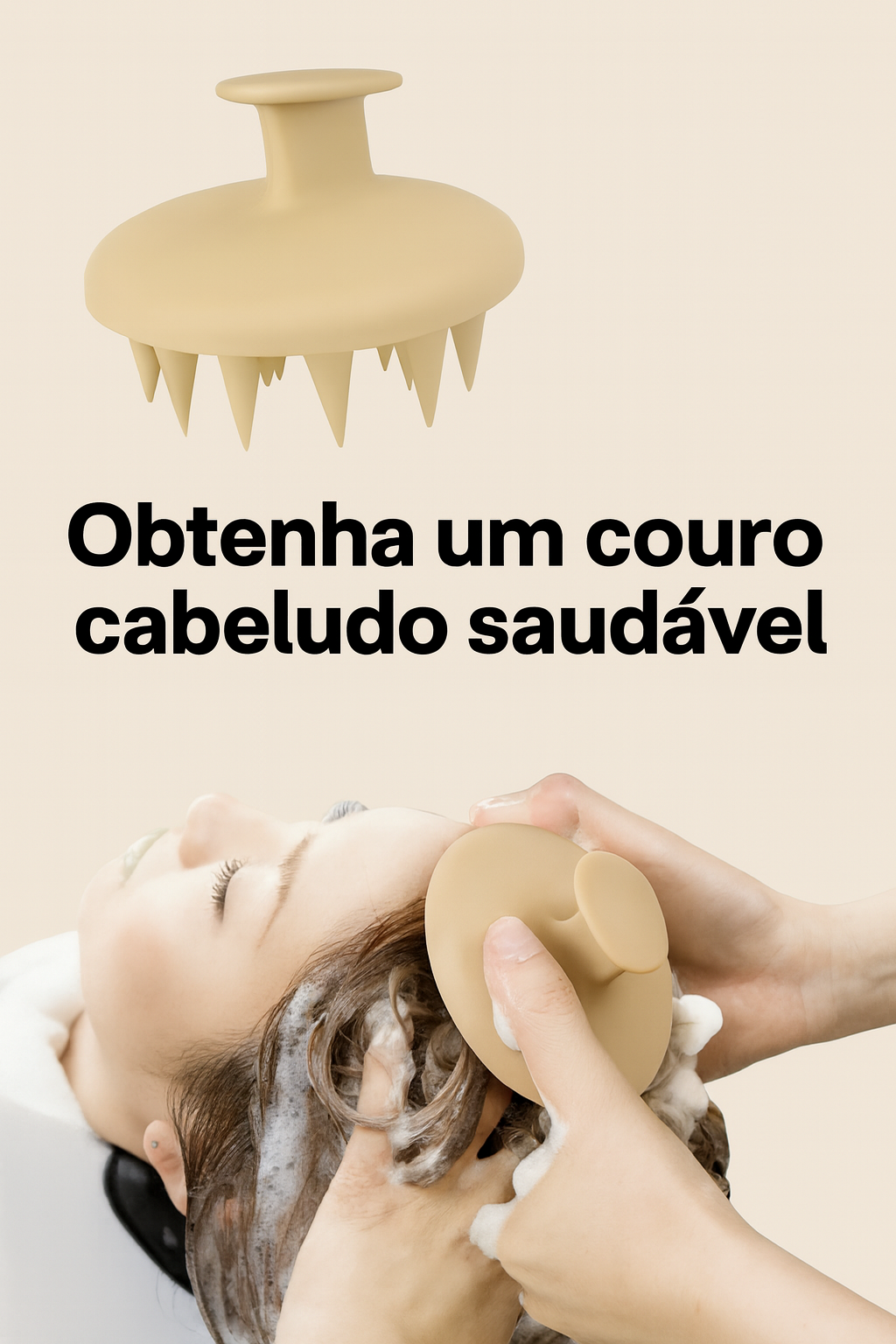 Escova Massageadora Para banho